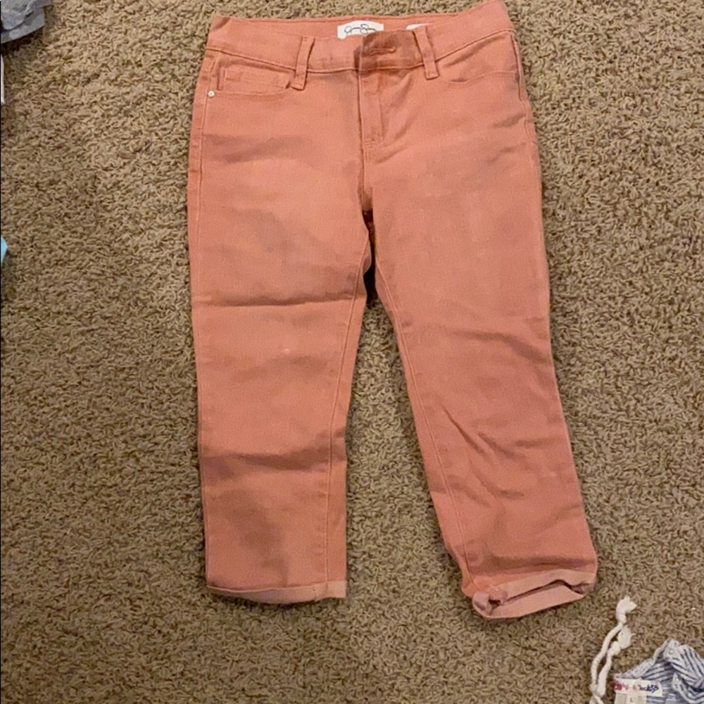 girls jean capris